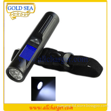 Hot sell hanging scale with led torch portable luggage scale